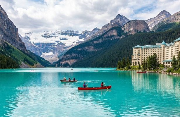 Banff Lake Louise and Emerald Lake Half Day Sightseeing Tour