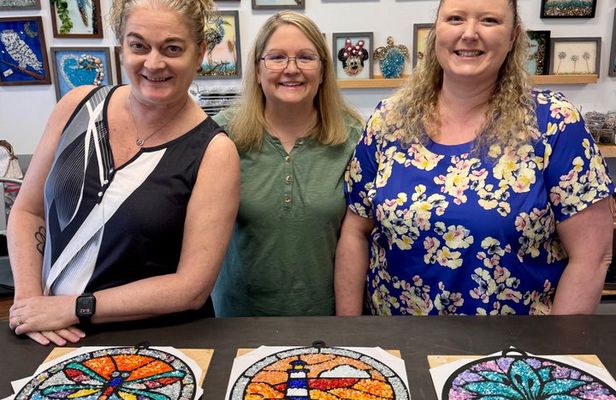 Suncatcher Glass and Resin Workshop in Kissimmee