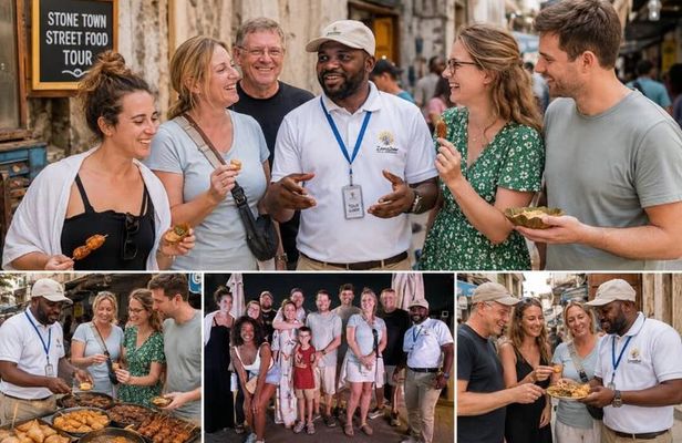 Stone Town Evening Walk Tour With Visit Food Markets