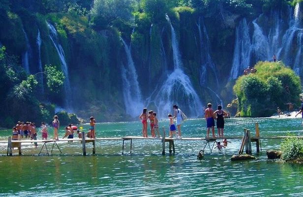 Mostar & Waterfalls Day Tour (Max 6) from Cavtat + 5-Course Lunch