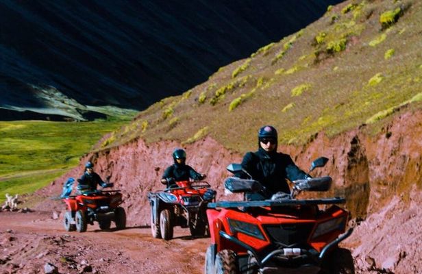 Full day on ATV at the Mountain of Colors and the Red Valley