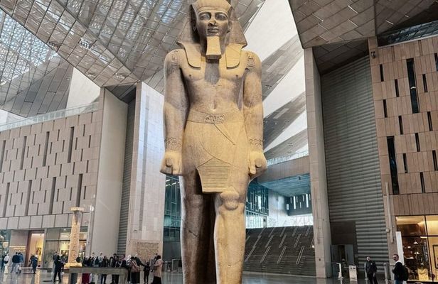 Giza Pyramids and Grand Egyptian Museum Private Tour