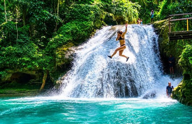 Horseback Ride & Swim/ Blue Hole Adventure Combo Jamaica
