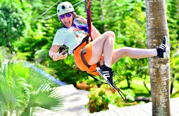 Punta Cana: 4-in-1 Adventure Typical House, Horse, Zipline & Buggy