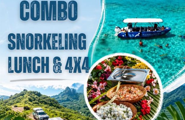 Full Day Bora Experience - Snorkeling Excursion & 4x4 Adventure