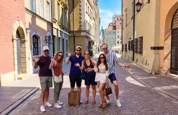 Warsaw Old Town and City Highlights Walking Tour Plus Souvenir