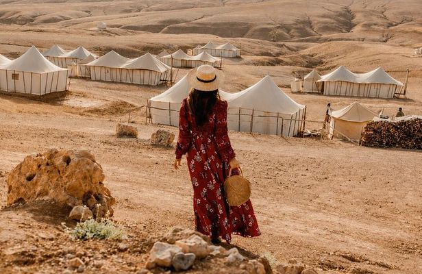 Overnight desert & dinner show with camel ride and Quad bike