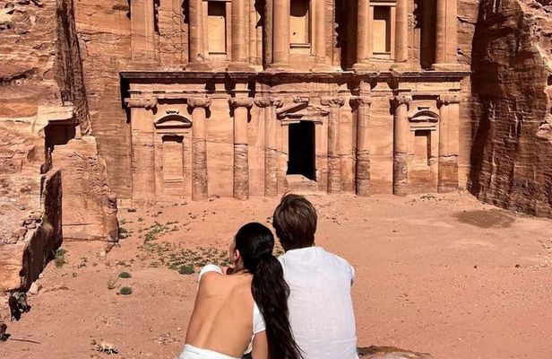 2 Day Petra Wadi Rum Pink Lake and Dead Sea Private Guided Tour