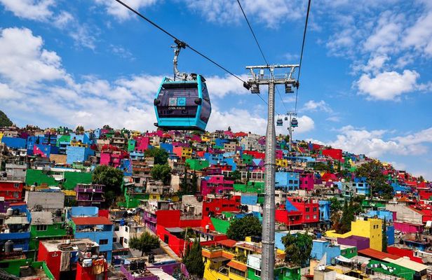 Fly Over Mexico City's Hidden Side by Cable Car