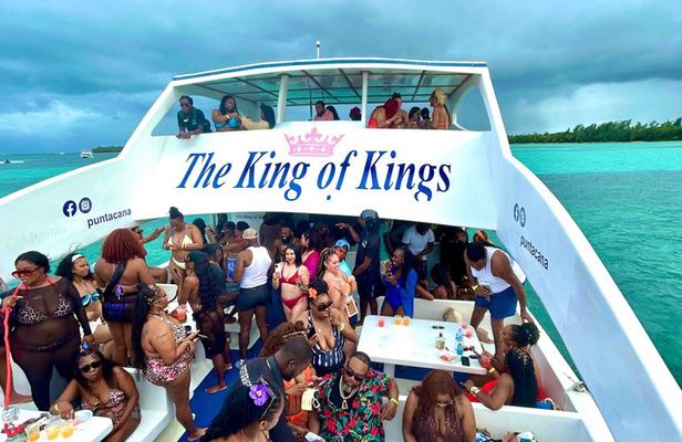 Punta cana Hip Hop Party Boat Live DJ unlimited drinks &sand-bar