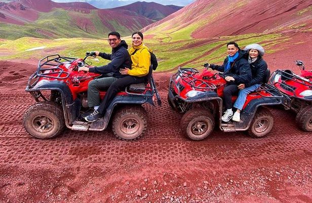 Rainbow Mountain and Red Valley with Quad Bikes