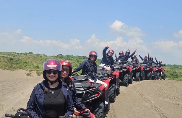 Tour in 4x4 ATVs inside the Dunes of Chachalacas, Veracruz
