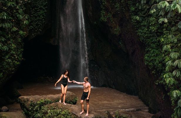 Bali Private Monkey Forest with Waterfall and Temple Tour