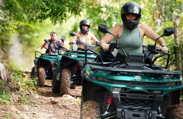 Tamanique Waterfalls ATV Adventure Pickup from Surf City