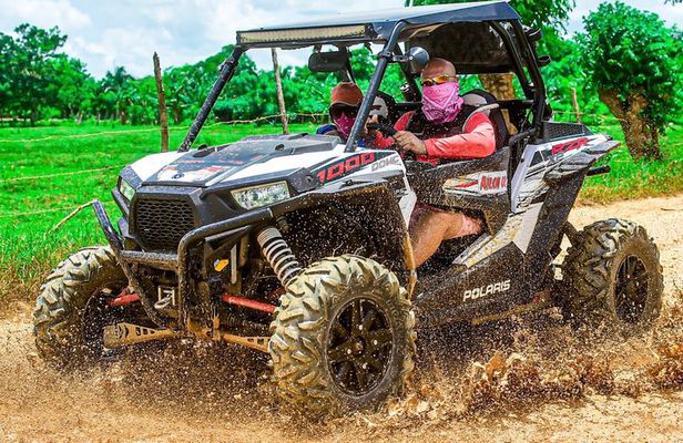 Adventure in Polaris 4x4 Punta Cana with visit to Macao Beach + Cave