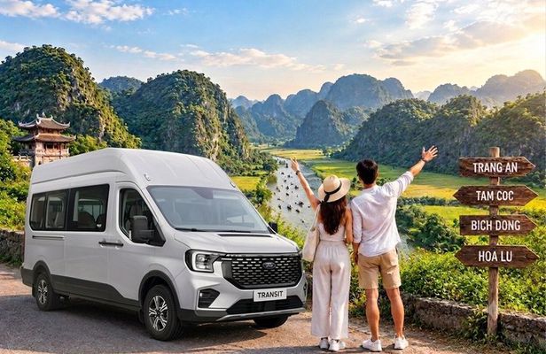 Ninh Binh Full-Day Tour from Hanoi with Boat ride-Limousine 9 Pax
