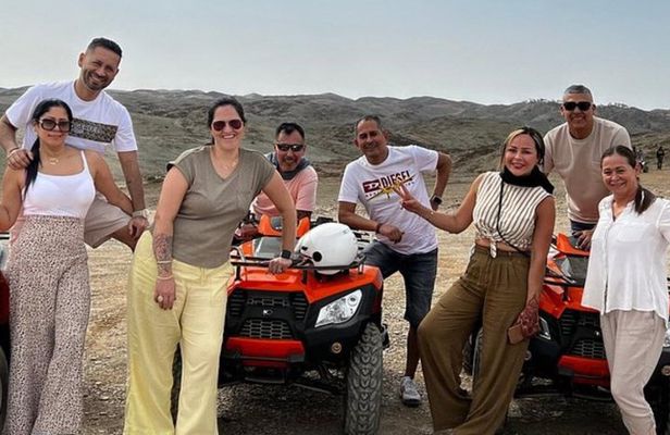 Marrakech Desert Premium Quad, Camel, Pool, Dinner and Show