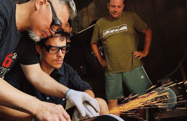 Forge Your Own Knife in Hanoi Blacksmith Village