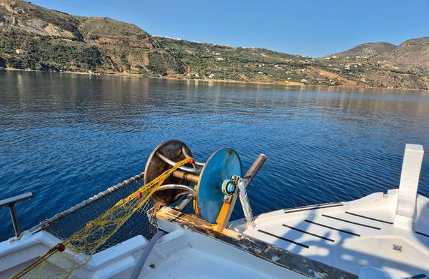 Chania Fishing with Nets Catch and Cook with a Local Fisherman