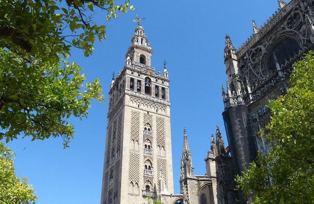 Entrance to the Real Alcázar and Cathedral of Seville with Audio Guide APP