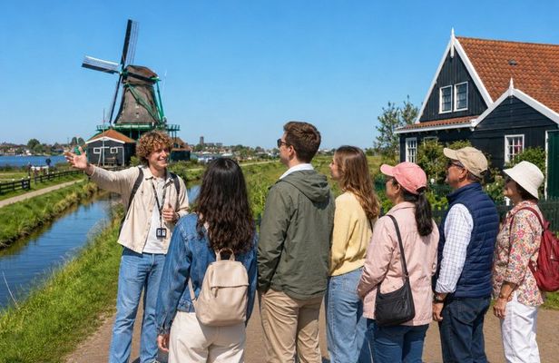 From Amsterdam Zaanse Schans Windmills Tour with Tastings