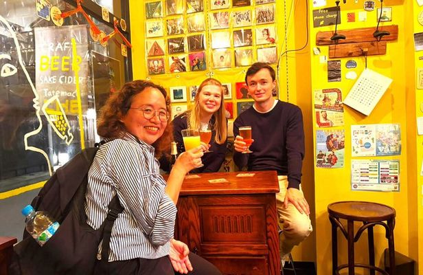 Yokohama: Choose-Your-Stops Bar & Food Hopping Tour