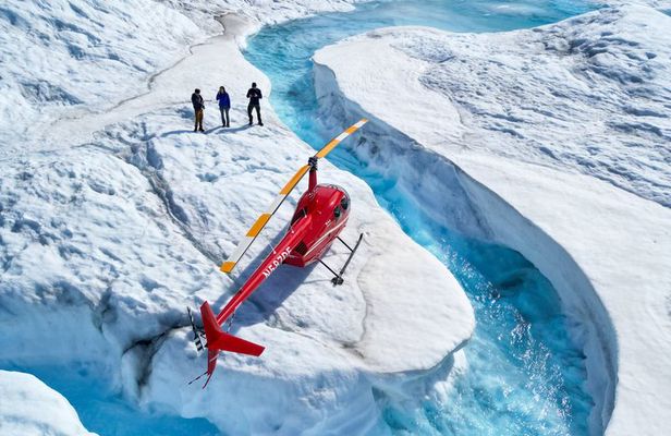 Alaska Glacier Helicopter Ride with 2 Landings for 90 minutes
