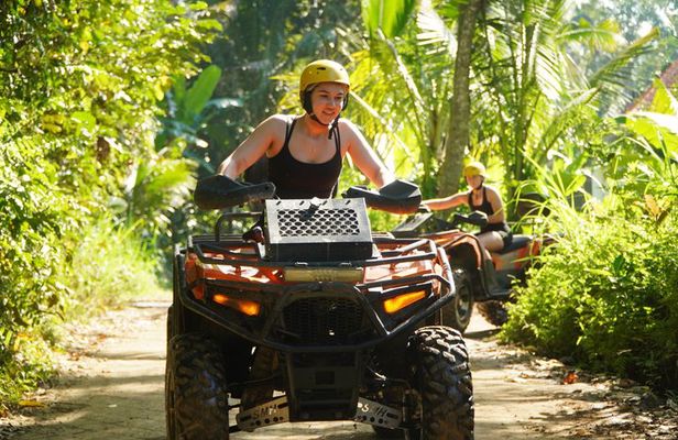 Ubud Jungle, River, Rice Fields and Muddy Quad Bike Tours