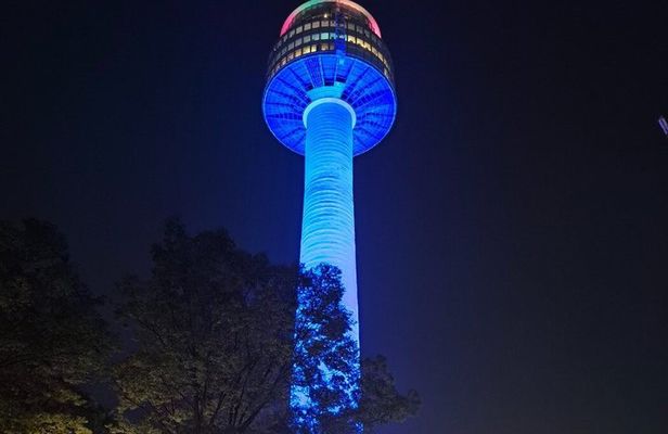 Seoul N Seoul Tower and Myeongdong Night Walking Tour