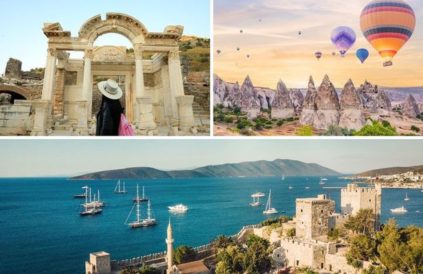 Turkey Dream: Tour to Bodrum, Pamukkale, Ephesus, Cappadocia