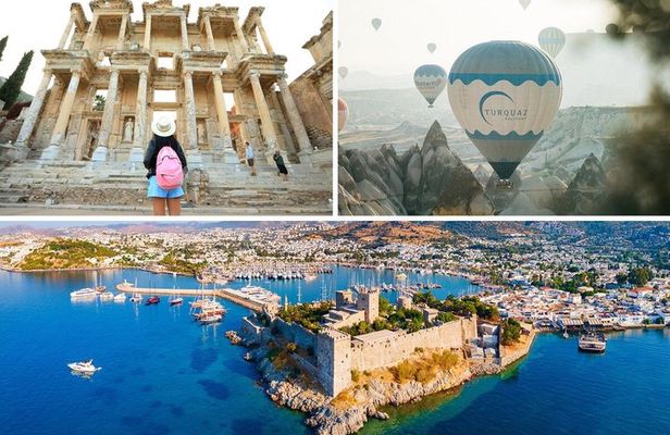 Turkey's Magic: Tour to Bodrum, Ephesus, Pamukkale, Cappadocia
