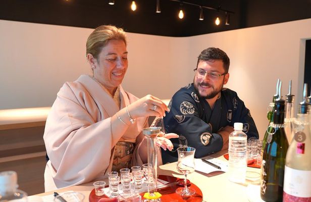 Sake Tasting & Original Sake Creating Experience in Kyoto