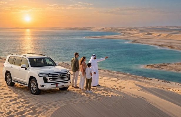 Qatar Desert Safari: 4x4 Dune Bashing, Sandboarding & Camel Ride