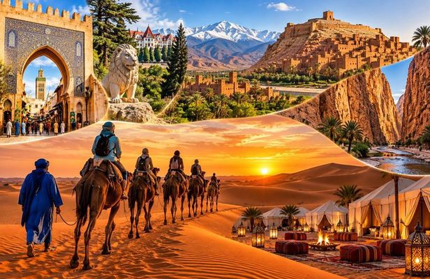 3-Day Private Fes to Marrakech Desert Tour via Merzouga