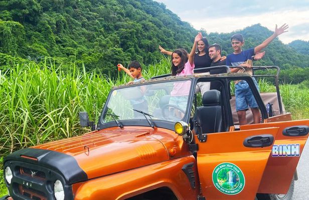 Jeep Tour: Bear Sanctuary, Cuc Phuong & Suoi Gio Waterfall