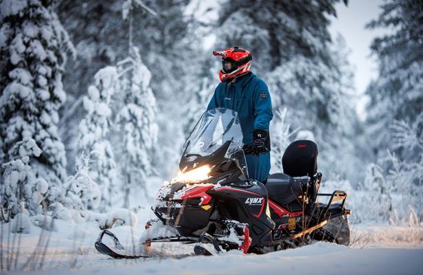 Snowmobile Safari to the Wilderness with Lunch