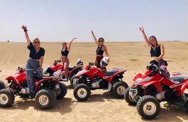 Marrakech: Half-day in Agafay & Quad & camel & dinner