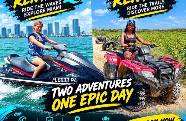 Miami ATV Tour and Jet Ski Adventure
