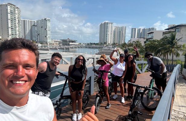 Cancun E-Bike Tour - Glide Through Palm Paradise #1 Tour 1.5hr