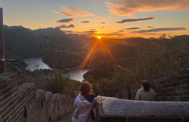 Camping on the ancient Great Wall