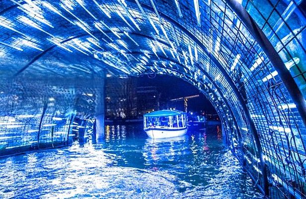 Amsterdam: Canal Light Cruise + Drinks & Snack Option