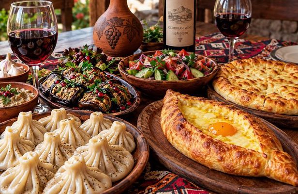 Tbilisi Georgian Cooking Class with Khinkali and Khachapuri