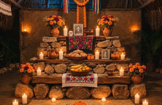 Day of the Dead, Mayan traditions