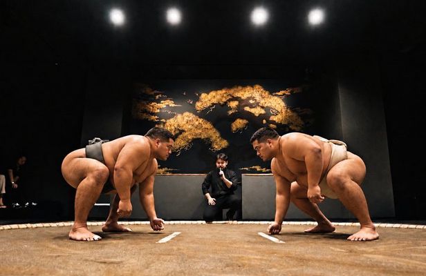 Tokyo Shinjuku Kabukicho: Live Sumo Show, Challenge & Photo