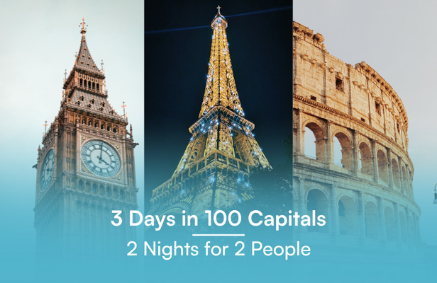 3 Days in 100 Capitals