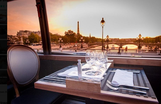 Paris Bustronome Gourmet Sightseeing Dinner on a Panoramic Bus