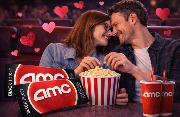❤️ AMC Theatres® Valentine's Day Movie Package ❤️