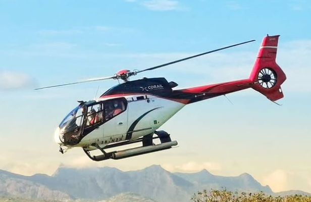 Mauritius Underwater Waterfall Helicopter Flight